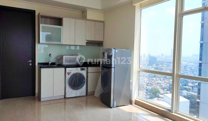 TERMURAH! UNIT BARU MENTENG PARK 2 BR FURNISHED EMERALD PRIVATE LIFT CENTRAL JAKARTA 1