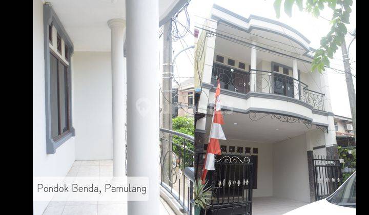 Di jual cepat rumah 2 lantai modern di pondok benda baeat 1