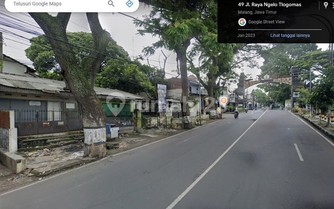 Tanah Dgn Bangun Rumah di Tlogomas