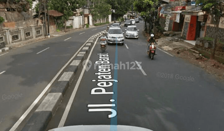 Tanah Pinggir Jalan Raya Pejaten Jaksel, Cocok Untuk Townhouse Kusmo 2