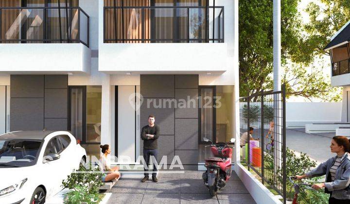 Rumah 2 Lantai Free Biaya2 di Jalan Raya Pengasinan Rn Tavisha  2