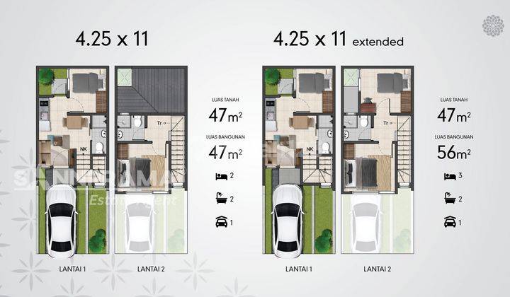 Rumah 2 Lantai Baru SHM di Pisangan, Tangerang Selatan 2