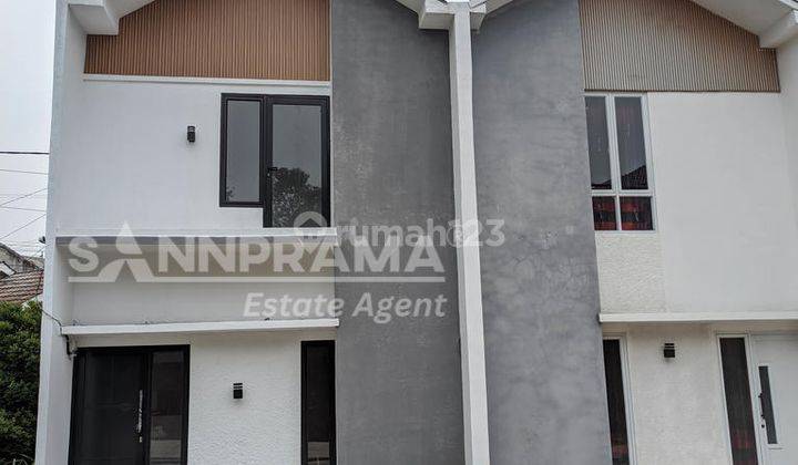 Rumah Scandinavian 2 Lantai 400 Jutaan Bedahan Depok rohkus  1