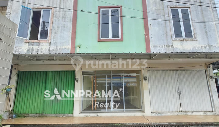 Ruko Dijual Cepat di Pinggir Jalan Tanah Baru Dekat Indomart -Rindar-
