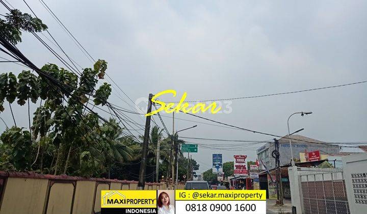 Best Location Kavling Komersial Jalan Bhayangkara Arah Bintaro 2