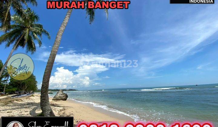 Tanah Hoki Los Pantai Karang Tumpeng Carita Survey Bisa Pakai Helikopter  1