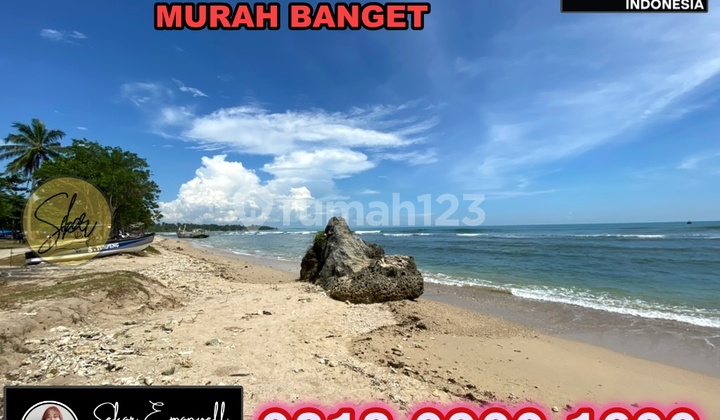 Jual Bu Murah Banget Tanah Nempel Pantai Carita Pasir Putih 4