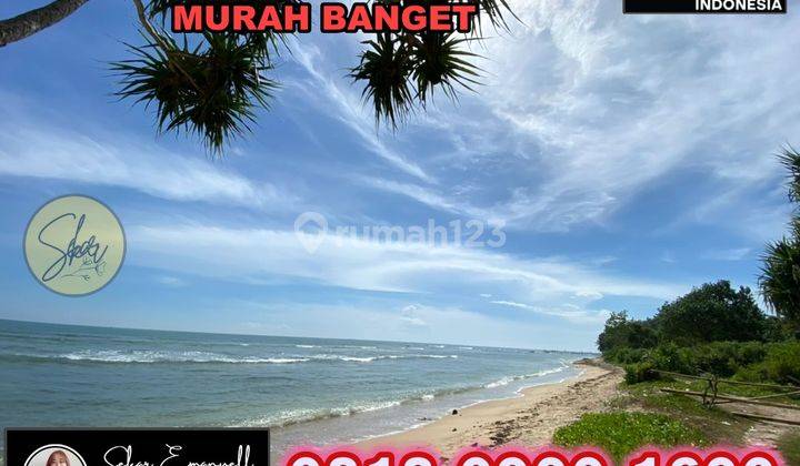 Jual Bu Murah Banget Tanah Nempel Pantai Carita Pasir Putih 6