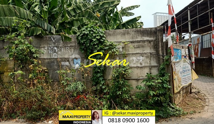 Tanah Komersial Jalan Bhayangkara Dekat Bintaro Dan Alam Sutera