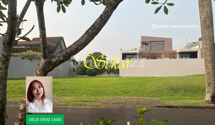 Kavling Teras Golf Bsd di Boulevard Utama Harga Murah