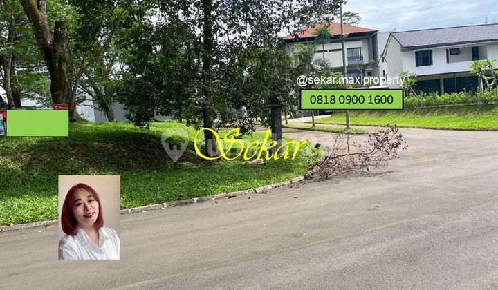 For Sale Kavling Telaga Golf Bsd Posisi Huk Sangat Bagus