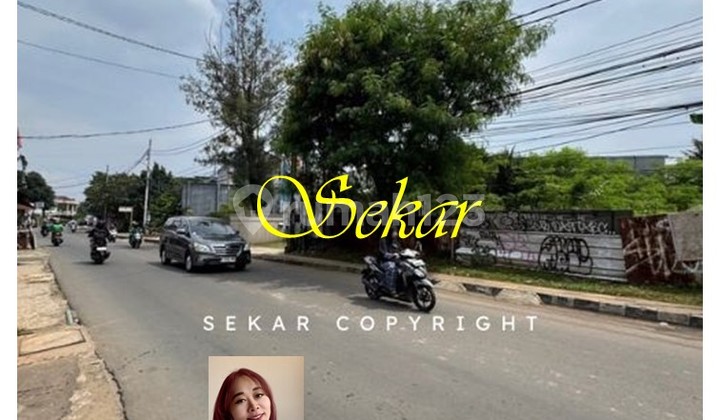 For Sale Tanah Komersial Ciputat Sebelah Villa Cendana