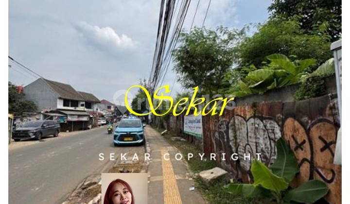 Commercial Land in Ciputat Near Villa Cendana, Roadside