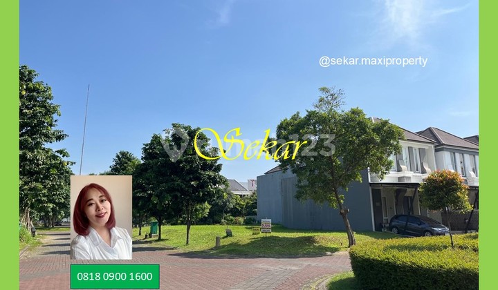 For Sale Vivacia Eminent Plot BSD Prime Legal Position Fronting Park