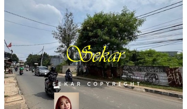 For Sale Tanah Komersial Ciputat Cocok Bangun Cluster Perumahan