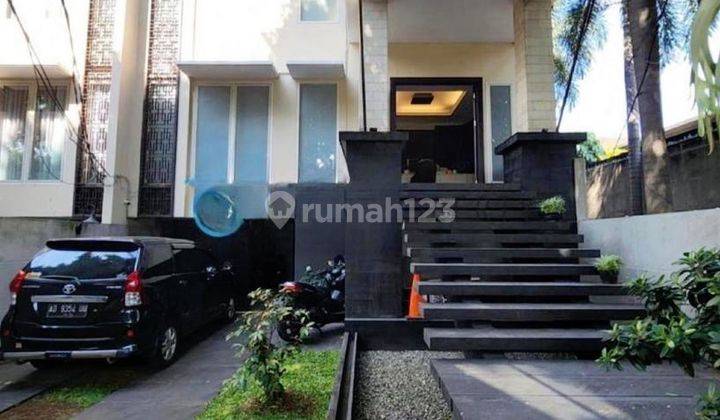 Rumah modern tropical house, premium location, cipete, Jkt-Sel 2