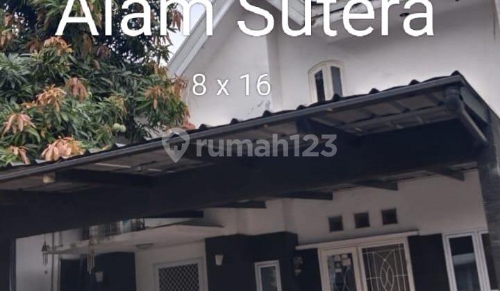 Rumah 2 Lantai Hadap Utara di Alam Sutera, Tangerang Selatan