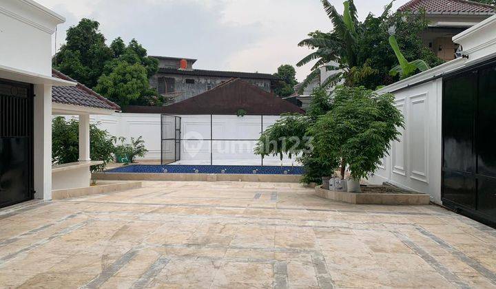 Rumah di Ciganjur 2 Lantai SHM Sudah Renovasi mewah nyaman Dan cocok untuk relaksasi ada kolam renang 2