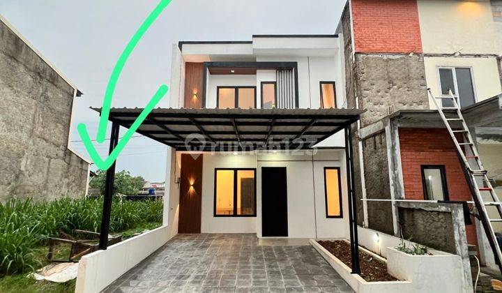 Rumah 2 Lantai Baru Shm Reni Jaya Pamulang Tangerang Selatan Bagus Murah 1