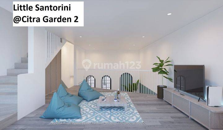 Dijual Rumah Baru  Unfurnished di Citra Garden - Little Santorini 1