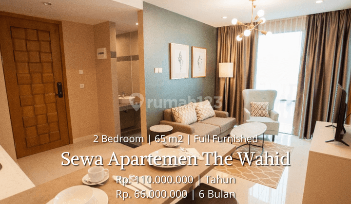 Disewakan Apartemen The Wahid Type Mandheling 2 BR Full Furnish 1