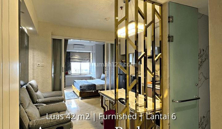 Apartemen Mewah Podomoro Tower Lexington Lt 6 Siap Huni Furnished 1