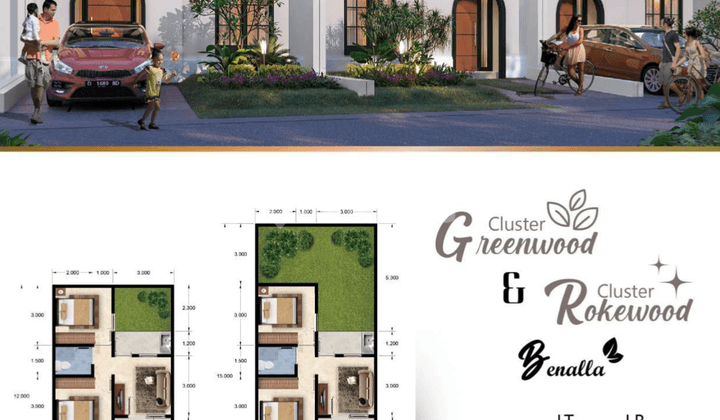 Rumah Komplek Citraland Tanjung Morawa Citraland Type Benalla 1