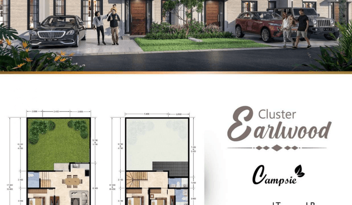 Rumah Komplek Citraland Tanjung Morawa Citraland Type Campsie 1