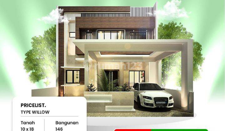 Villa Komplek Green Park Type Willow Jalan Stm Ujung Titikuning 2