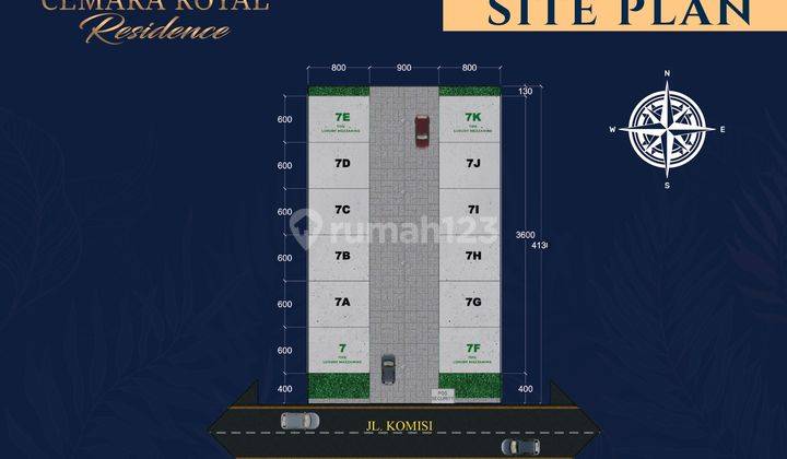 Komplek Cemara Royal Residence Villa Murah Dekat Cemara Asri 6