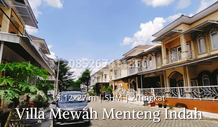 Jual Rumah Mewah Komplek Menteng Indah Cluster The Peak Denai 1