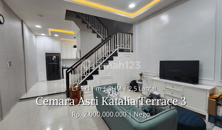 Jual Cepat Rumah Komplek Cemara Asri Cluster Katalia Terrace 3 1