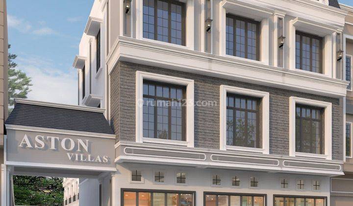 Dijual Ruko Baru Komplek Aston Villas Jalan Pasar 3 Krakatau 1