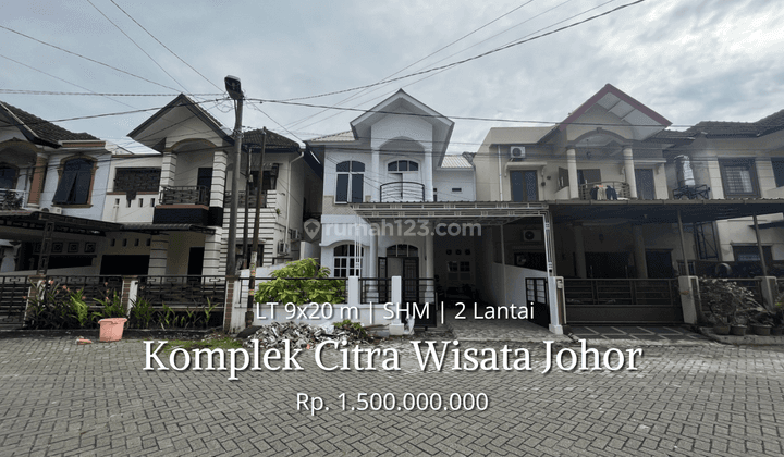 Dijual Cepat Villa Mewah Komplek Citra Wisata Jalan Karya Wisata 1