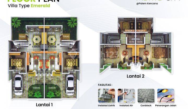 Rumah Baru Komplek Metrocity Jalan Medan Banda Aceh Type Emerald 2