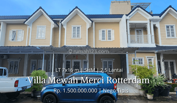 Jual Cepat Rumah Mewah Komplek Medan Resort City Merci Rotterdam 1