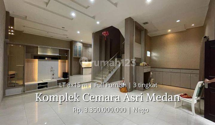 Dijual Cepat Rumah Komplek Cemara Asri Mewah Full Furnish 1