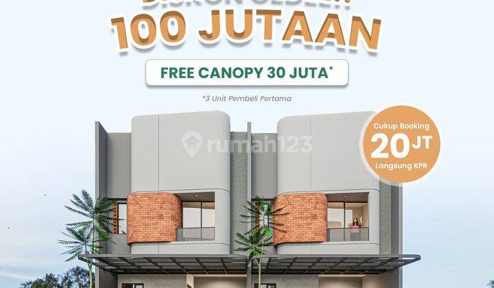 Rumah Baru Komplek Amarta Jalan Abadi Ring Road Sunggal Medan 1