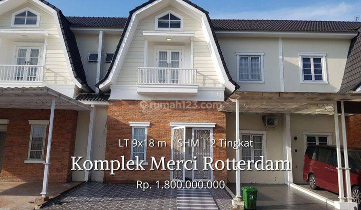 Dijual Cepat Rumah Komplek Medan Resort City Merci Rotterdam 1