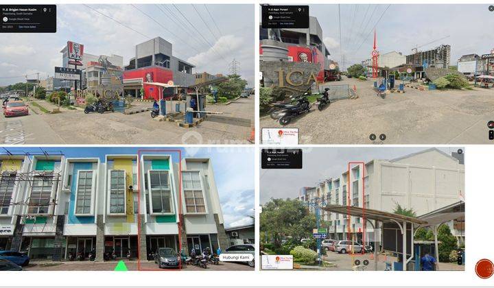 DISEWAKAN Ruko The Basilica Palembang Celentang 3 LANTAI + BALKON 2