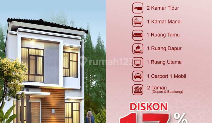 Villa Pacet Mojokerto SHM 2 Lantai Dekat Air Panas  2