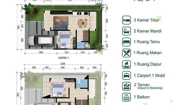 Villa Mewah Dengan Pemandangan Spektakuler di Pacet Mojokerto 3
