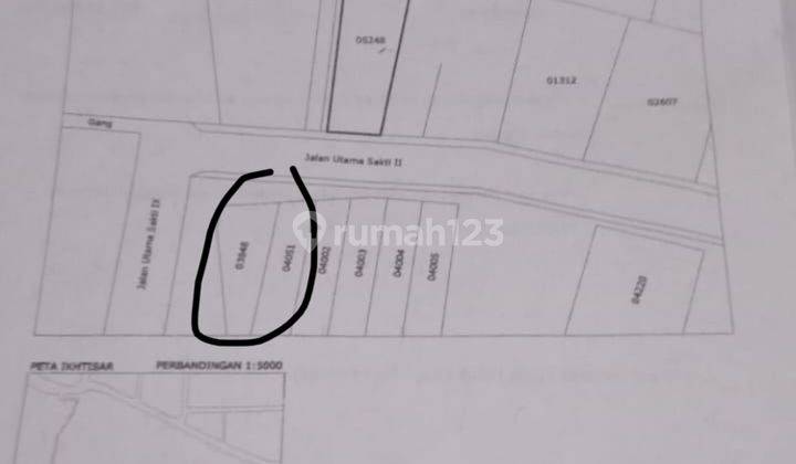 Turun Harga, Dijual Rumah Hitung Tanah Di Jelambar Utama Sakti 2