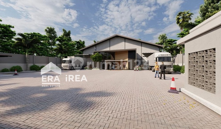 Land 10,000 m2 for warehouse in Solo Baru with container access.