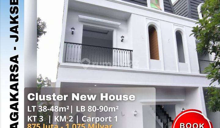 Dijual Murah Rumah Cluster American Classic Di Jagakarsa Jakarta Selatan
 1