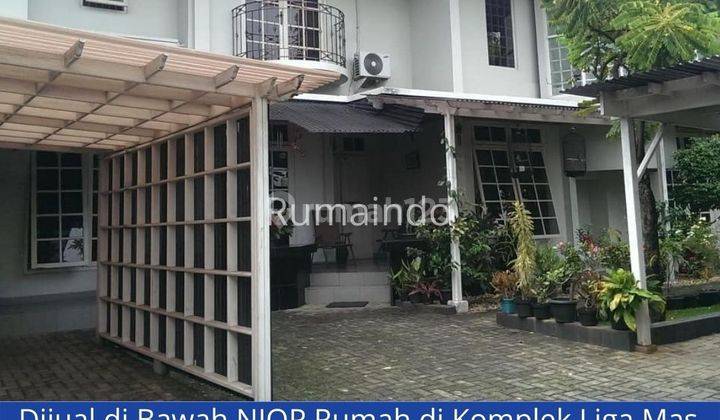 Rumah di Bawah Njop Komplek Liga Mas Indah Pancoran 2 Lantai Bagus Sekali SHM Pancoran Kota Jakarta Selatan, Jakarta Selatan 2