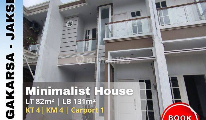 Dijual Rumah Cluster di Komplek Benda Jagakarsa Jakarta Selatan 1