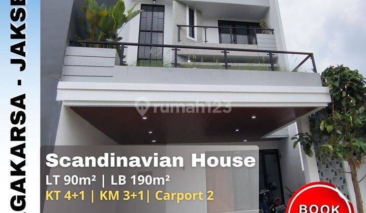 Dijual Rumah Cluster Scandinavian di Jagakarsa Jakarta Selatan
 1