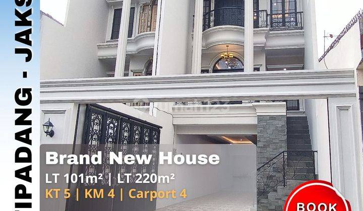 Dijual Rumah Baru Eropa Classic di Jatipadang Pasar Minggu Jakarta Selatan
 1