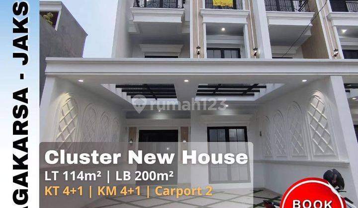 Dijual Rumah Cluster Kaberaz Residence Jagakarsa Jakarta Selatan 1